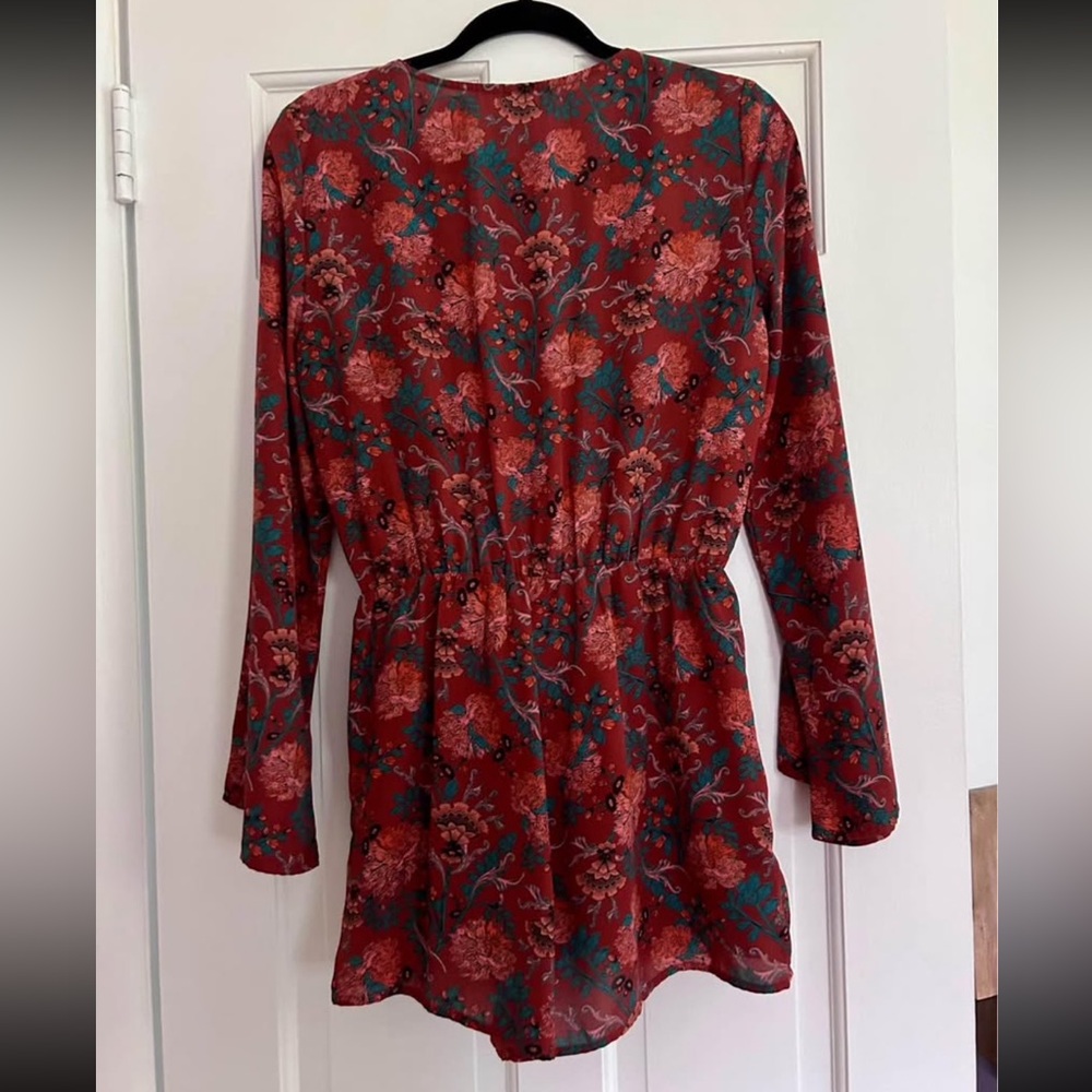Floral Romper - Picture 3 of 3